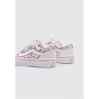Vans Old Skool V Ballet Deportivas Con Velcro Niña Rosa - details 2