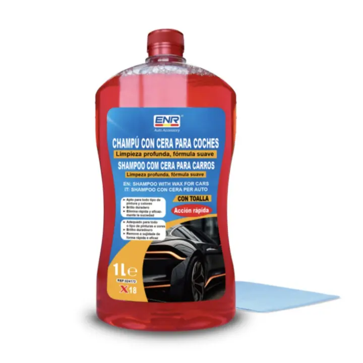 CHAMPU CON CERA PARA COCHES - 1
