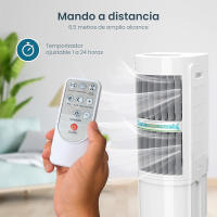 Ventilador de Techo con Luz OStarkDom 68W LED, Motor AC Silencioso, 3 Velocidades, Mando a Distancia, Función Verano/Invierno, IP20, 3 Años de Garantía - Blanco 55cm OstarkDom-leduni - details 15