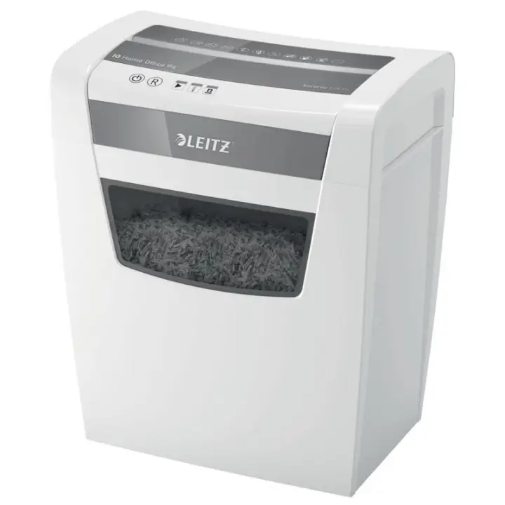 Leitz IQ Home Office P-4 triturador de papel Corte en partículas 22 cm Blanco - 1