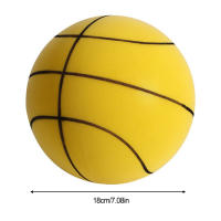 Baloncesto Silencioso De Esponja 1pcs 21/18cm Juguete Deportivo Para Niños Bounce Silencioso Interior Y Exterior - details 3