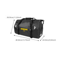 Bolsa De Motocicleta PVC Impermeable 20L 50/70L 100L Para Deporte Acuático Y Senderismo Kit De Viaje Con Mochila - details 5
