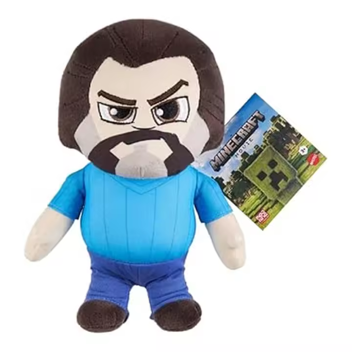 Minecraft Peluche Básico Steve Jack Black 8 Pulgadas JDW13 - 1