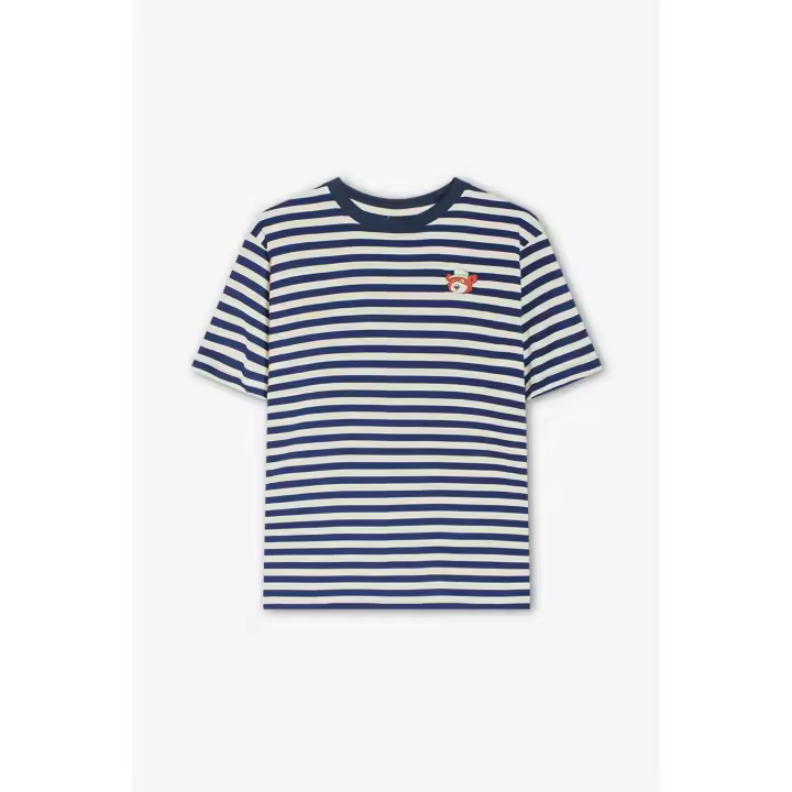 Kaotiko Camiseta Hombre Rayas Bear - 1