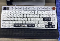 Naught Cat Teclas De Juego Mecha Mx 140 Teclas Perfil MOA PBT Teclas Sublimación Para Teclado Mecha Gaming Blanco Negro - details 17