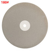 Disco De Lapeado Diamantado De 8 Pulgadas/200mm Grit 60-3000 Con Agujero De 1/2" Para Lapidario/Jewelry/Rock Abrazadera Abrasiva Para Joyería/Gemstone - details 0