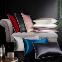Funda De Almohada De Seda Mulberry Charmeuse 100% Con Base De Lyocell Para Cuidado De Pelo Y Piel Cierre Envolvente 1pc - details 2