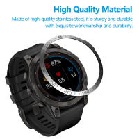 Carcasa De Acero Inoxidable Para Smartwatch Garmin Fenix 7X 7 7S Protector Metálico Anillo Bumper Accesorios Deportivos Para Reloj - details 2