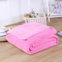 Manta De Flanela Para Camas Invierno 230Gsm Azul Sólido Suave Cálida Delgada Coral Fleece Cobija De Sofa Falso Pelo Escocés - details 20