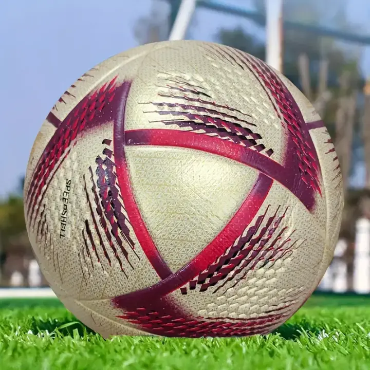 Pelota De Fútbol De PU Sin Costuras Número 5 Clásica Y Duradera Para Entrenamiento Competición Y Juego Inflable Manualmente - 1