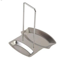 Rack De Cocina De Acero Inoxidable Soporte Para Ollas Tazas Y Cubiertos Organizador De Estufa Estante Para Cubiertos Y Sopas - details 5