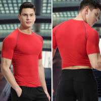 Camiseta De Compresión Para Hombre Fitness Workout Con Estampado De Anime Sport Típica De Gimnasio Secado Rápido Top Tee Verano - details 4