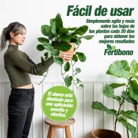 Fertibono Abono Plantas: Fertilizante 100% Natural con NPK y Abundantes Microelementos – (750ml) - Absorción Total de Minerales con Plantas muy Verdes en Interior y Exterior - details 2