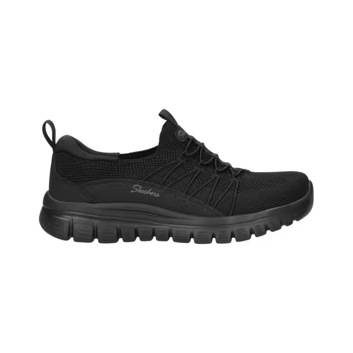 SKECHERS 100702 BBK Mujer Negro - 1