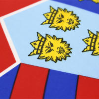 Bandera De Croacia HR Croatia 90x150 Cm Para Decoración Material Poliéster Estilizado Para Colgar En Festivales Y Eventos - details 2