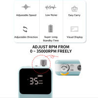 Máquina De Uñas Eléctrica Profesional Recargable 35000RPM Accesorios De Uñas Pulidora De Gel De Uñas Bajo Ruido Con Carga USB - details 1