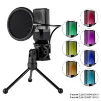 Micrófono Profesional Para Juegos De Computadora Condensador USB Para Streaming En Vivo Podcast Estudio Micrófono Karaoke Kit De Microfonos Para PC Y Portátil - details 74
