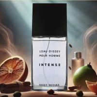 Issey Miyake - l'Eau d'Issey Pour Homme Intense Eau de Toilette 125 Ml. - Colonia amadareda/especiada para hombre.  Fuerza, Energía y Sofisticación Masculina. - details 1