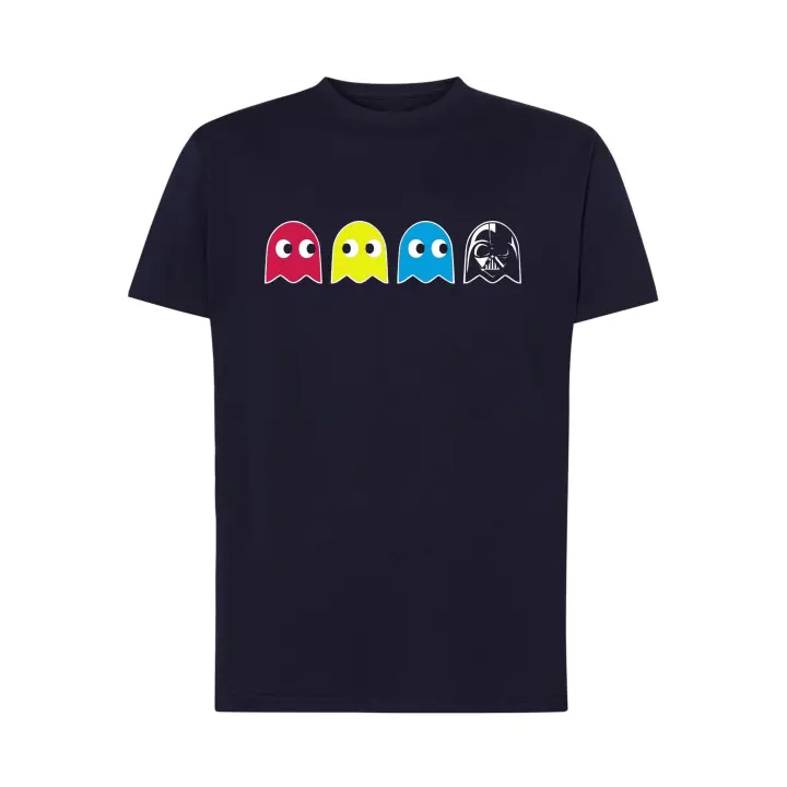 Camiseta - Intruso en el videojuego - Pac / Dark - fantasma - Algodón premium - Unisex - 1