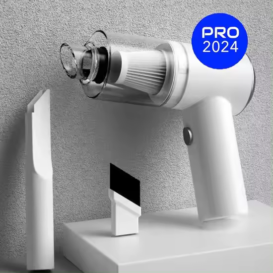 Hutsen Aspirador de Mano - Cleaner Pro Vacuum Wireless - Plumero Eléctrico PC - Aspirador de Mano - Aspirador de Coche - Aspirador de Mano - 1