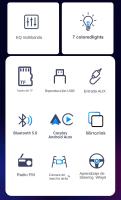 Reproductor Multimedia Para Coche 2Din 7 Pulgadas Pantalla HD Táctil Carplay Android Auto Radio RAIDO USB Bluetooth Cámara Rearmada - details 1