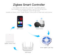 Tira De LED RGB Zigbee WiFi U5V Flexible COB Para Decoración De Habitaciones Compatible Con Tuya Alexa Google Home USB - details 4