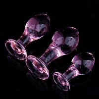 Nueva Broca De Cristal Rosa Anal Plug Estimulador Prostate Massajeador Masturbador Juguetes Sexuales Para Mujeres Hombres Gays - details 5