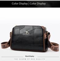 Bolso Bandolera De Cuero Genuino De Alta Calidad Para Mujer Estilo Designer Marca Kangaroo Lujo Suave Cremallera Y Bolsillos Internos - details 18