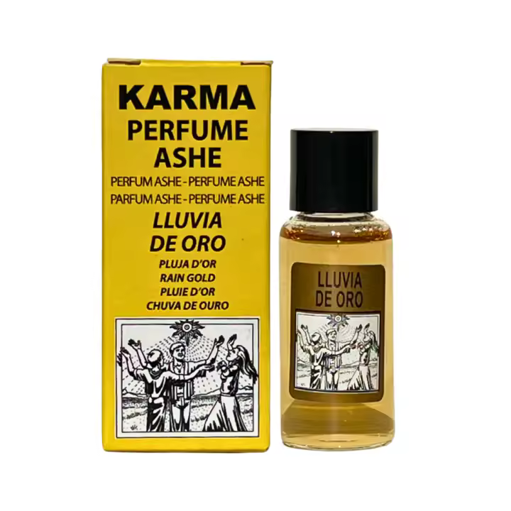 KARMA - Extracto de Perfume de Lluvia de Oro (10ml) | Atrae Dinero Riqueza y Abundancia - 1