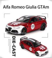 Modelo De Coche Clásico Bburago 1:18 Alfa Romeo Giulia GTAm #99 Aleación Lujo Juguete Colección Regalo Para Adultos Y Niños - details 3