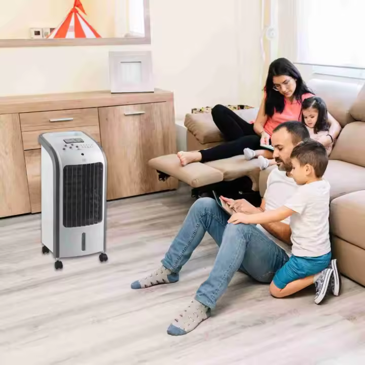 Climatizador Ventilador Enfriador de Aire Almalux® Potente y Silencioso -  3 Niveles -  100W - 1