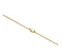 Sterling silver gemstone bear bracelet for women simple light luxury fashion jewelry - details 6