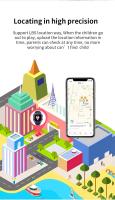 Reloj para niños Reloj inteligente Llamada Telefónica SOS LBS Ubicada Llamada de chat de Voz - details 3