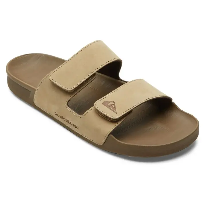 Calzado hombre Chanclas Quiksilver Chanclas Rivileatherdadj Marrón - 1