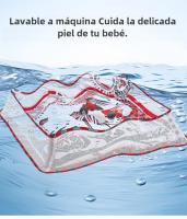Alfombra De Juego Para Bebé Tummy Time Actividad Juguete Fitness Regalo Para Recién Nacidos 0-36 Meses Tapete De Arrastre Educativo Y Deportivo Para Niños Y Niñas - details 6