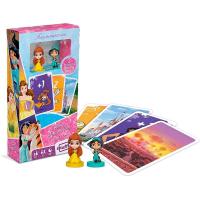 Cartamundi Shuffle Disney Princesas Ariel y Rapunzel Bella y Jasmíon Baraja infantil + 2 Figuras Juega a contar cuentos de princesa o carrera al palacio Diversión mágica  A partir de 5 años Para 2 jugadores Partidas de 15 minutos Película Cine - details 4