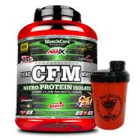 AMIX CFM Nitro Protein Isolate 2kg + Shaker - Amix Nutrition  Para Musculación│aislado de proteína de sueroCFM®y de ActiNOS™ - details 0
