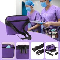 Bolsa De Cintura Para Enfermera Con Múltiples Bolsillos Y Cinturón Ajustable Organizador Portátil Para Mujeres - details 5
