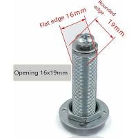 Cerradura de leva extra larga con código de llave 8025, cerradura de RV resistente a la intemperie de 2 ", cajón grueso y puertas de comentarios, reemplaza la cerradura CH751. - details 1
