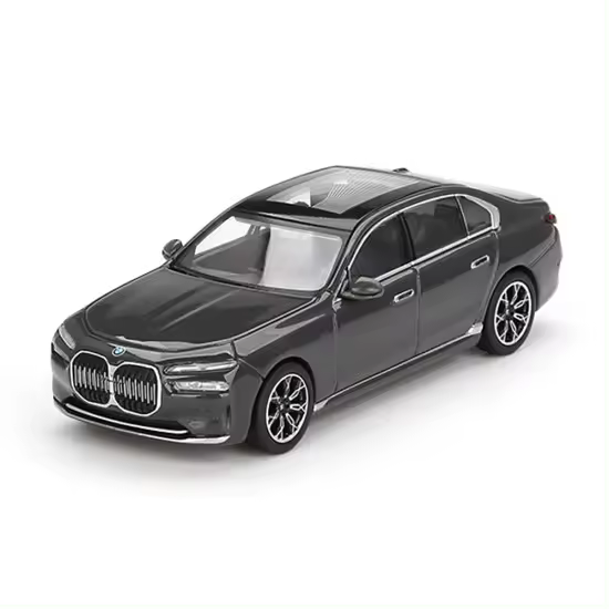 Mini GT BMW i7 xDrive60 2024 Dravit Grey - 1