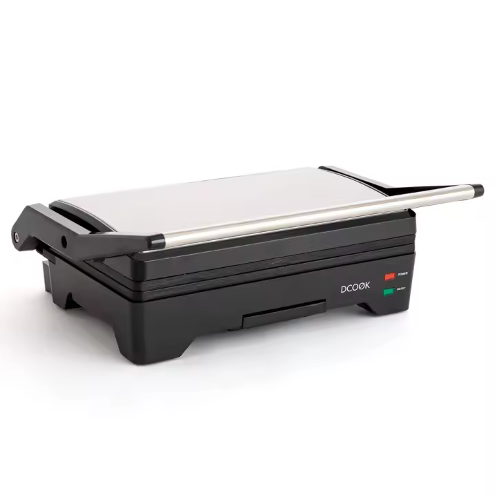 DCOOK GALLERY Grill Doble Placa 1600W Acero Metalizado  Tapa basculante - 1