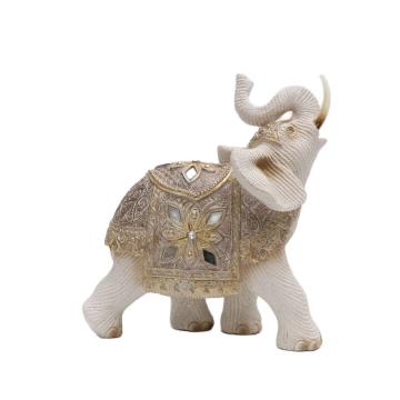 Decoracion Hogar Estatuilla De Elefante De Resina - Decoración