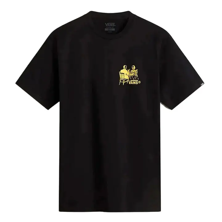 Camiseta Negra Vans Fine Dining Black Estilo Urbano Y Desenfadado - 1