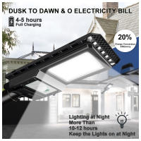 Lámpara De Pared Solar LED Super Brillante Exterior 156LED Luz De Calle Solar Con Sensor De Movimiento Impermeable Para Jardín Puerta Y Valla - details 2