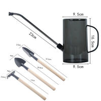 Jarrón De Riego Con Cabeza Larga 1/1.5L Y Shovel De Jardín Para Plantas Interiores Y Exteriores Regadío De Jardín En Plástico - details 8