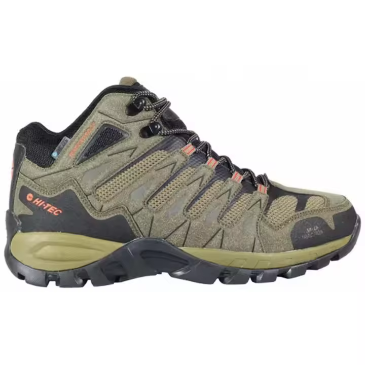 Botas Hi-Tec Corzo Mid Wp para hombre en color verde - 1