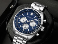Reloj De Cuarzo Para Hombre CADISEN 2024 Reloj De Negocios De Lujo Con Cronógrafo Resistente Al Agua Material De Acero Inoxidable Cristal De Zafiro - details 13