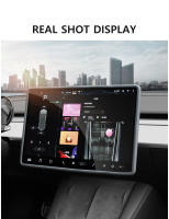 Protector De Marco De Pantalla De Silicona Para Tesla Model Y 3 2021-2024 Accesorios De Interior Del Coche Para Console Central - details 8
