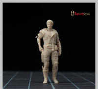 Figuras De Acción Miniatura 1/64 1/43 Soldado Y Perro Loco Para Escenas De Coches Juguetes Unisex Adultos PVC Completas - details 1
