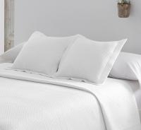Mommata Colcha Lisa Reversible Termosellada Blanca. - details 2